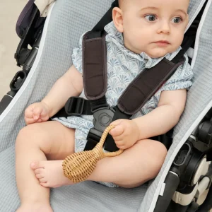 Colchoneta silla universal azul liso