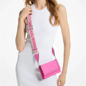 Crossbody pequeño Michael Kors Jet Set de nailon para smartphone