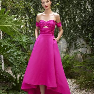 VESTIDO MIDI VUELO. ARGGIDÓ