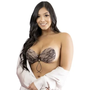 Brasier adhesivo en encaje talla 36