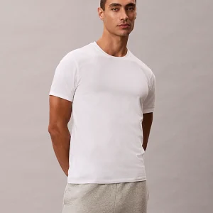 Pack 3 camisetas cuello redondo manga corta Cotton Stretch Blend