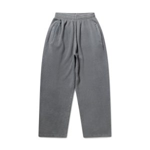 WAFFLE UNCUFFED JOGGER - ASH GREY