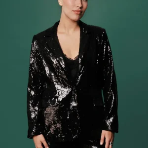 Blazer lentejuelas