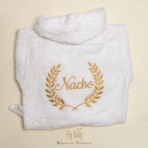 Albornoz infantil bordado – COLECCIÓN DIAMOND