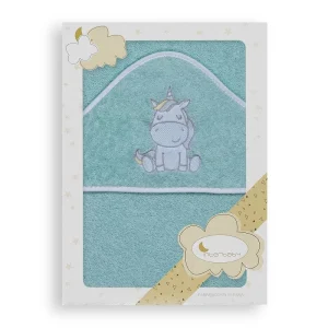 Capa de Baño Modelo Unicornio Color Verde