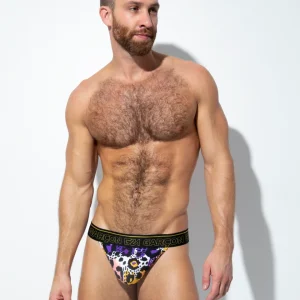 Purple Jaguar Thong