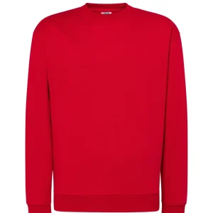 Sudadera Roja sin capucha