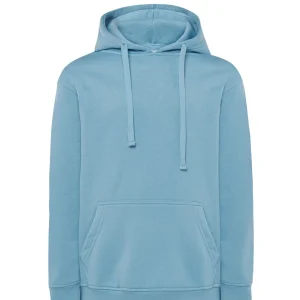 Sudadera Celeste Capucha