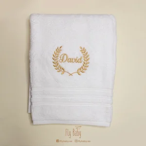 Toalla de lavabo bordada / COLECCIÓN DIAMOND (50×100 cm)