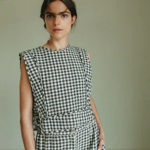 TOP ACOLCHADO CUADROS. Indi&cold